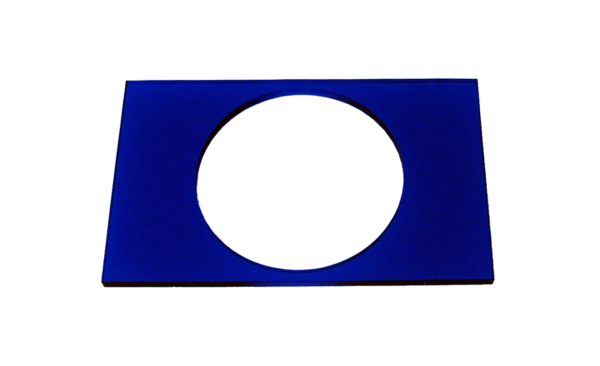 Round 3.5" Diameter 1 Hole Plate